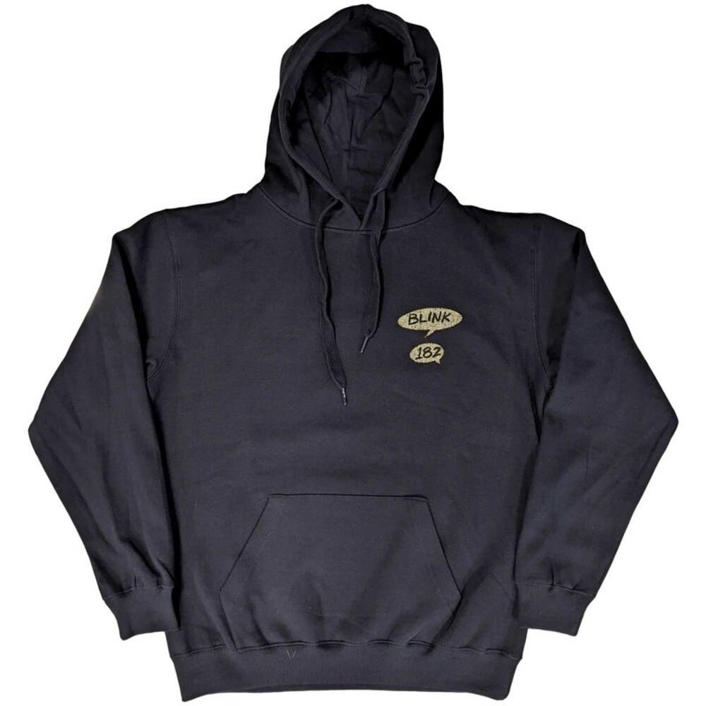 Blink 182 Unisex Adult Roger Rabbit Pullover Hoodie / Navy Blue